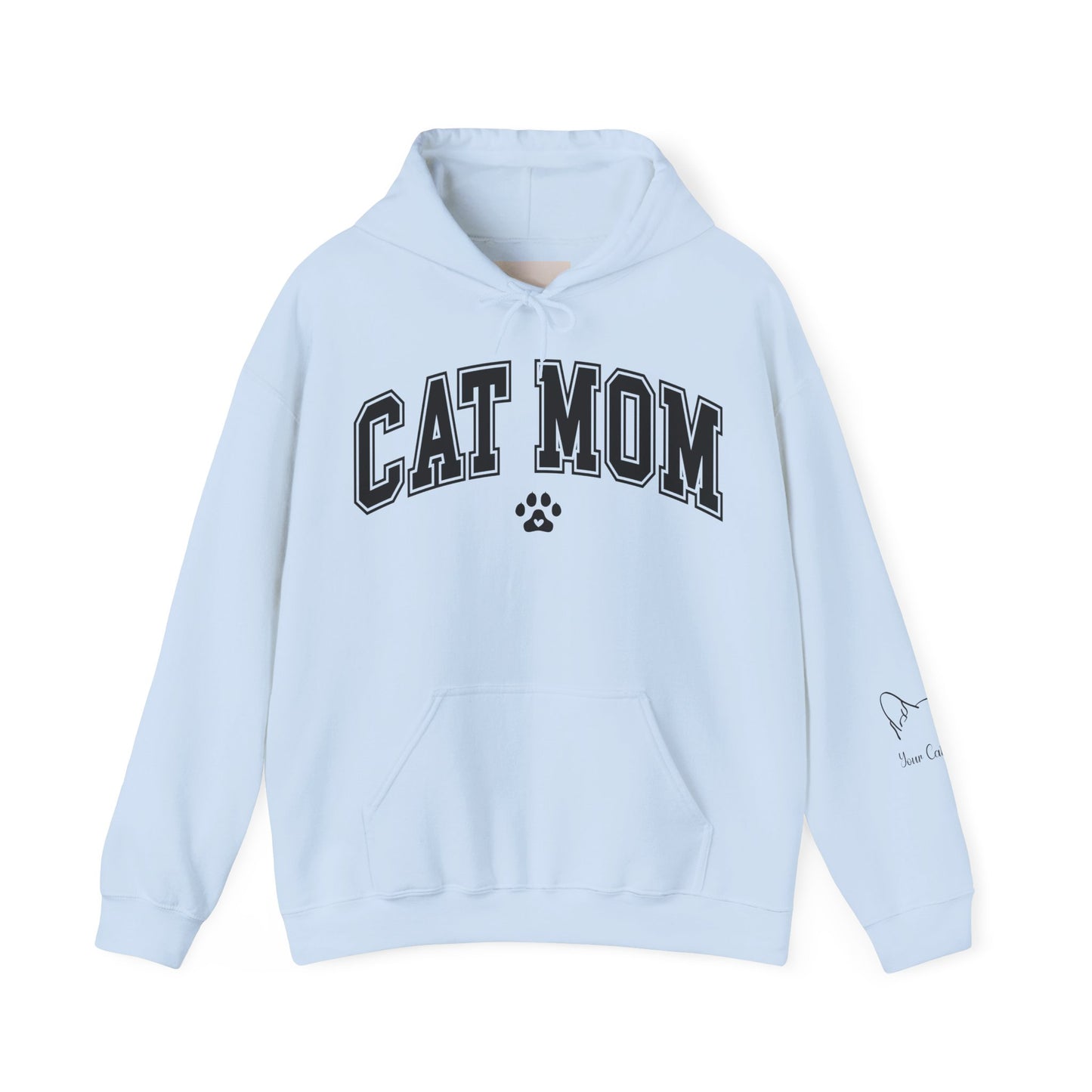 Unisex Heavy Blend™ Hooded Sweatshirt - Cat Mom