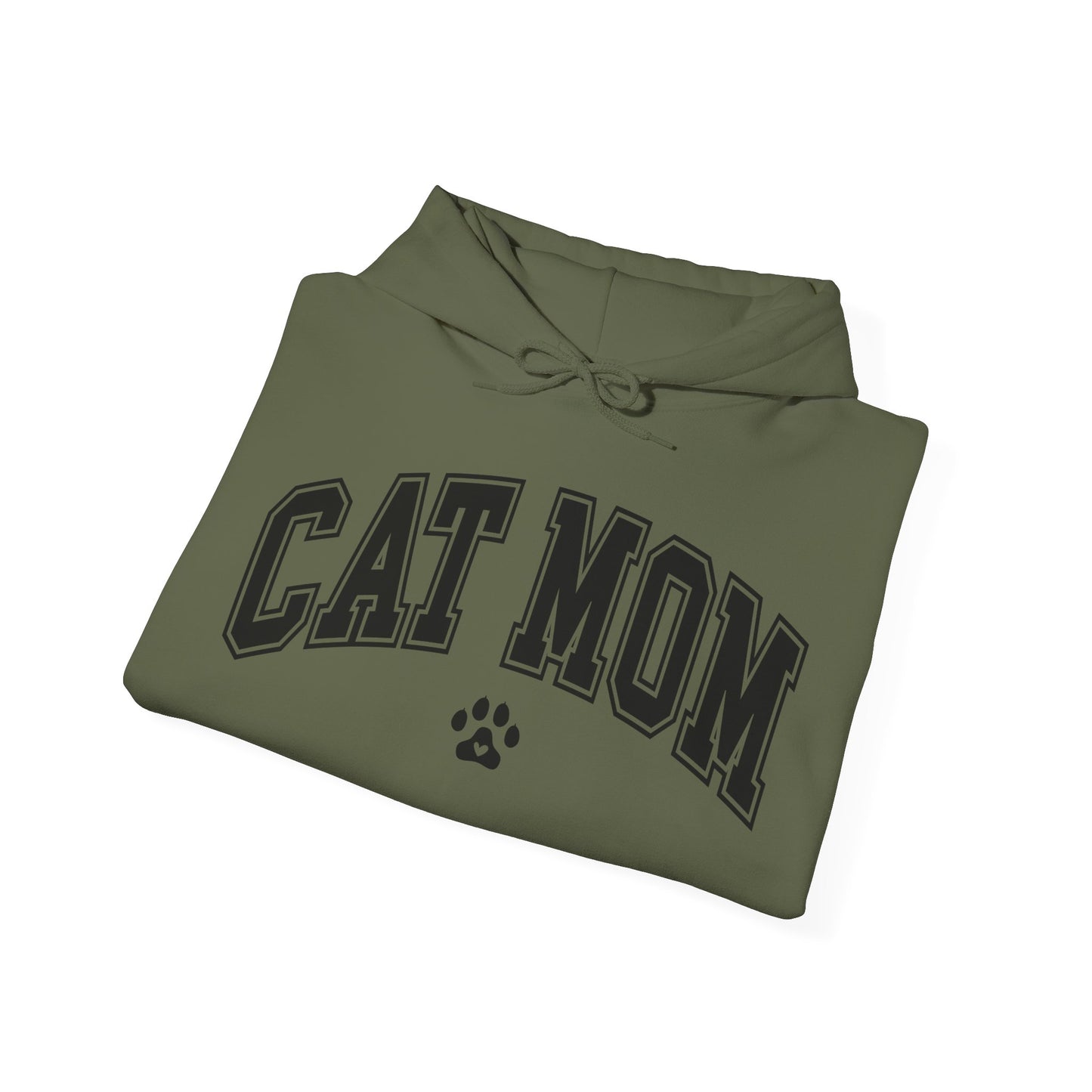 Unisex Heavy Blend™ Hooded Sweatshirt - Cat Mom