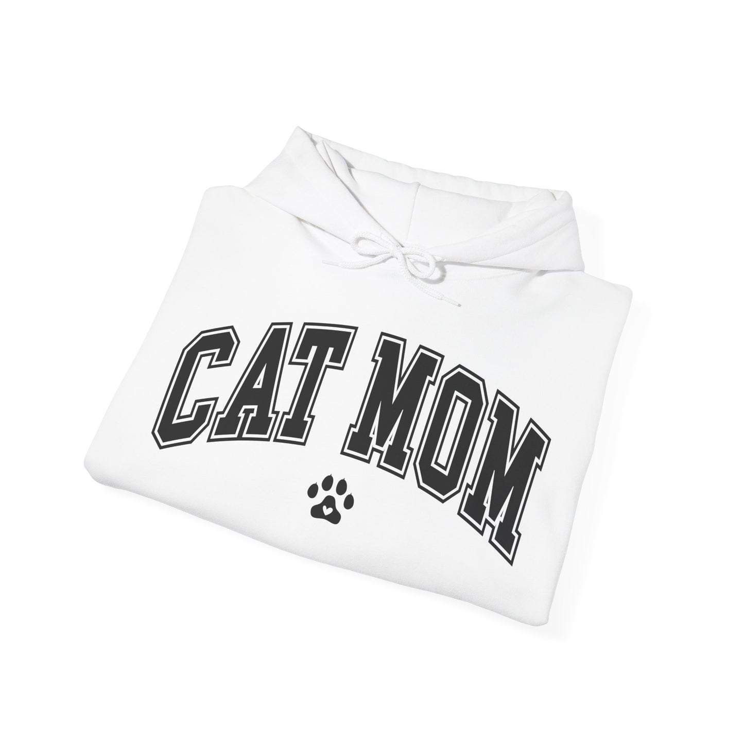 Unisex Heavy Blend™ Hooded Sweatshirt - Cat Mom