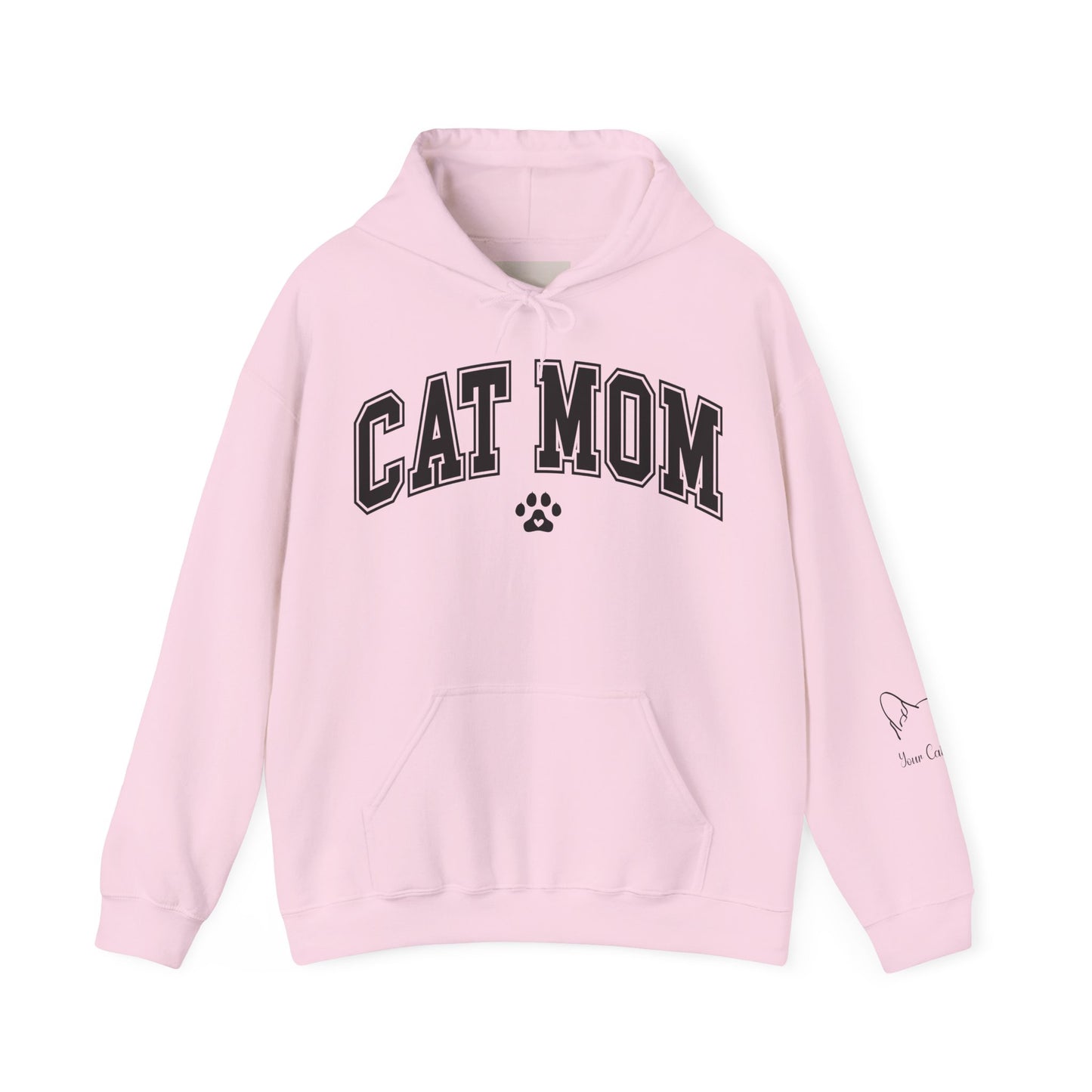 Unisex Heavy Blend™ Hooded Sweatshirt - Cat Mom