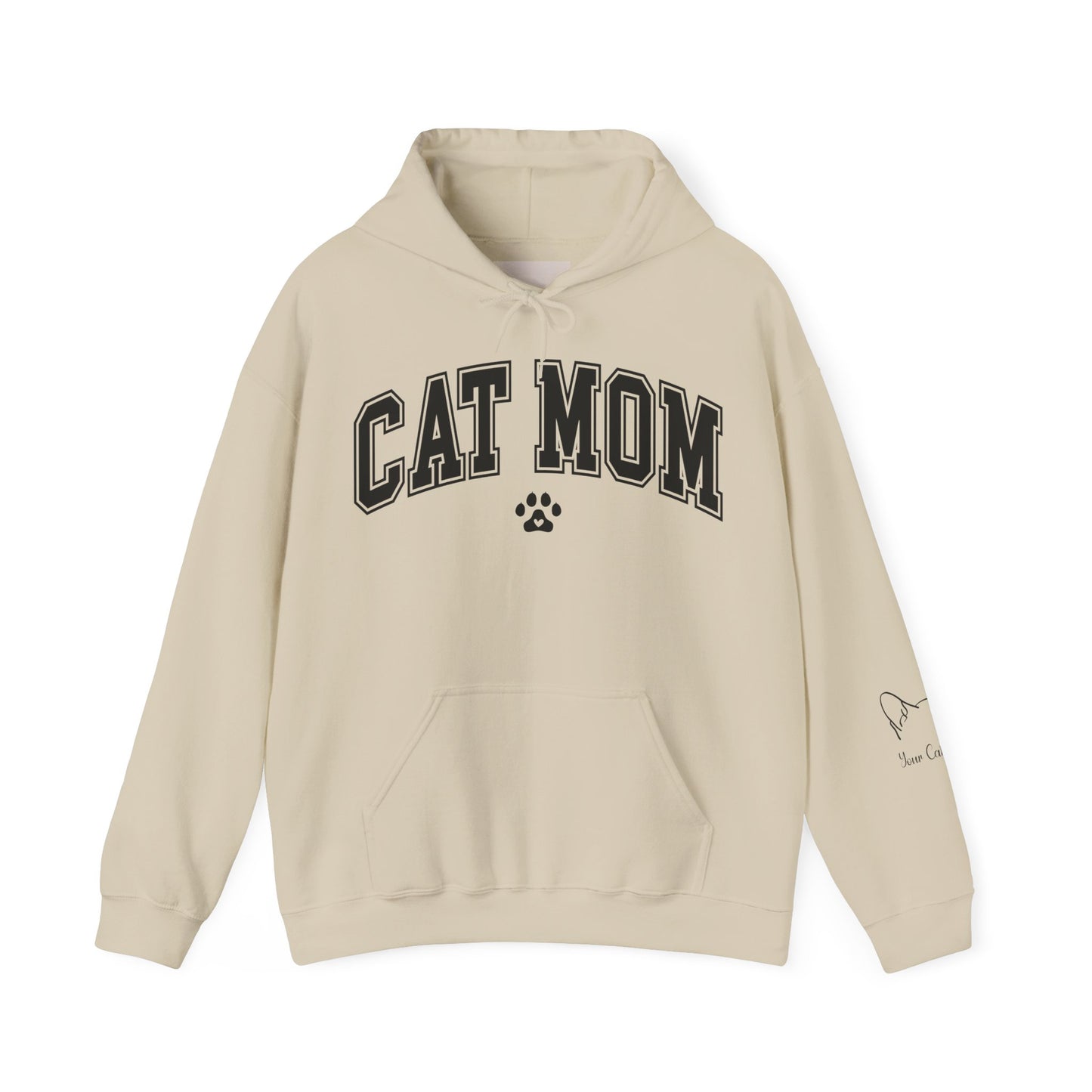 Unisex Heavy Blend™ Hooded Sweatshirt - Cat Mom