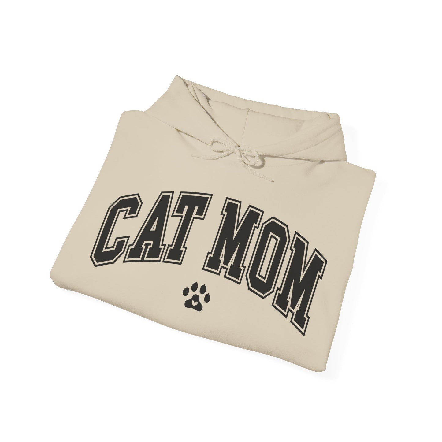 Unisex Heavy Blend™ Hooded Sweatshirt - Cat Mom