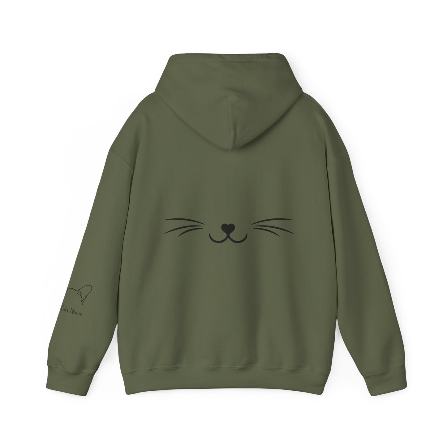 Unisex Heavy Blend™ Hooded Sweatshirt - Cat Mom